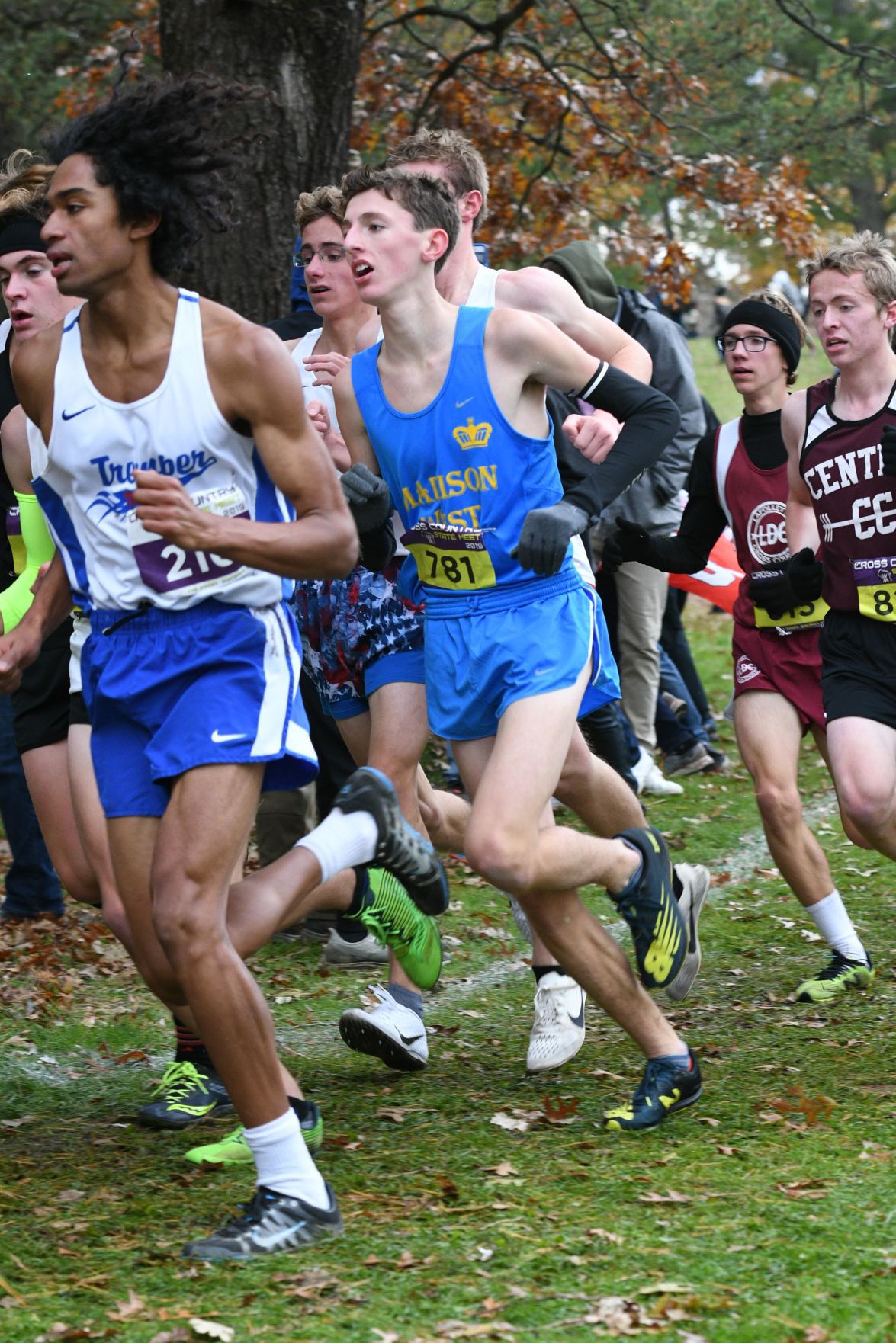 WIAA state cross country photo: Paul Treiber, Madison West